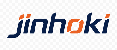 Logo jinhoki berwarna biru